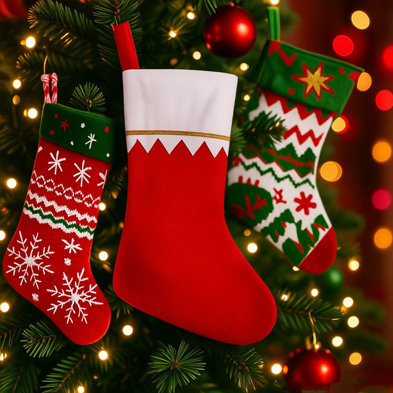 Christmas Stocking Hanging - Weihnachtsstrumpf für den Urlaub, Kamin, hängende
