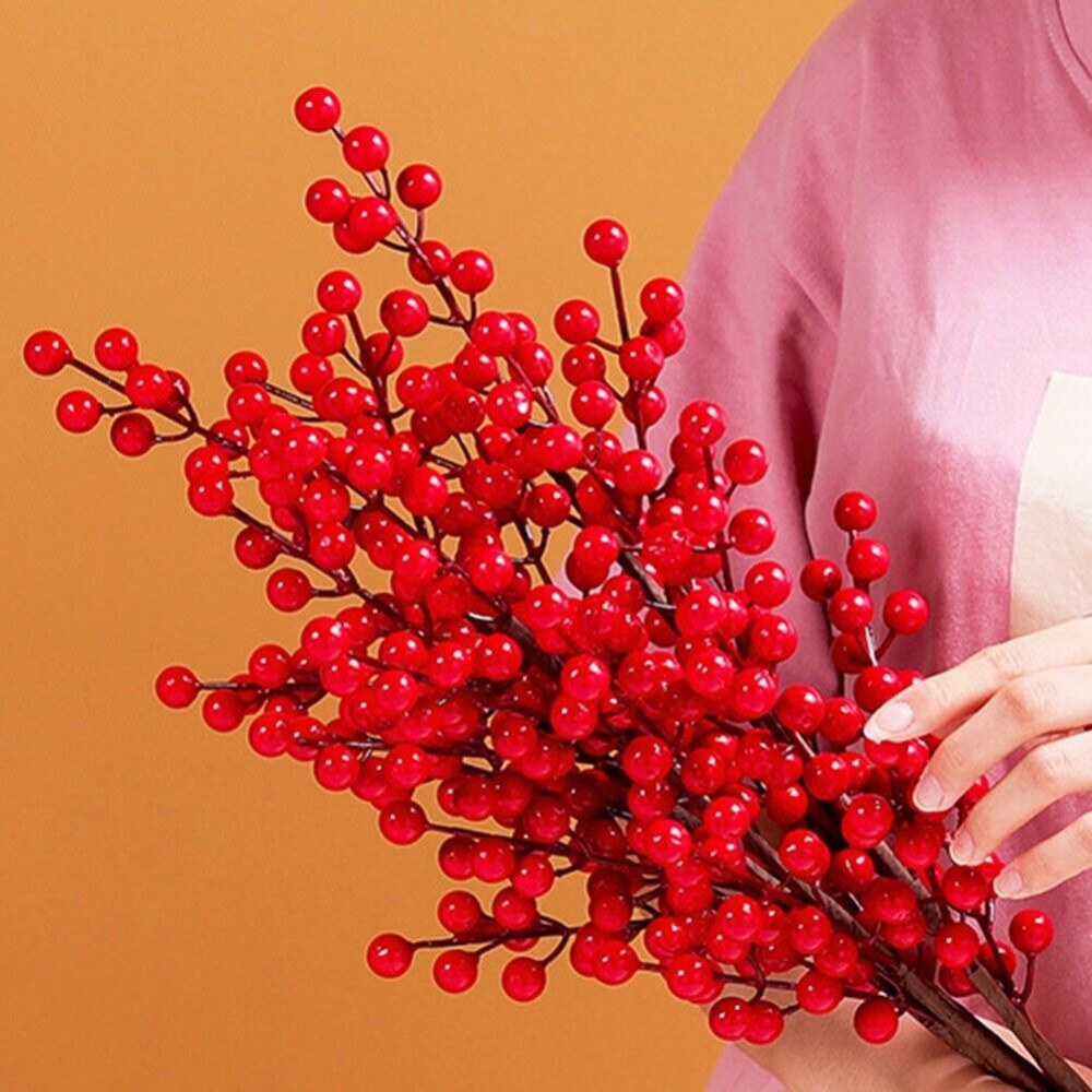 Künstliche Lebendige Rote Beer – Christmas Wreath Fake Bewertung und Preis