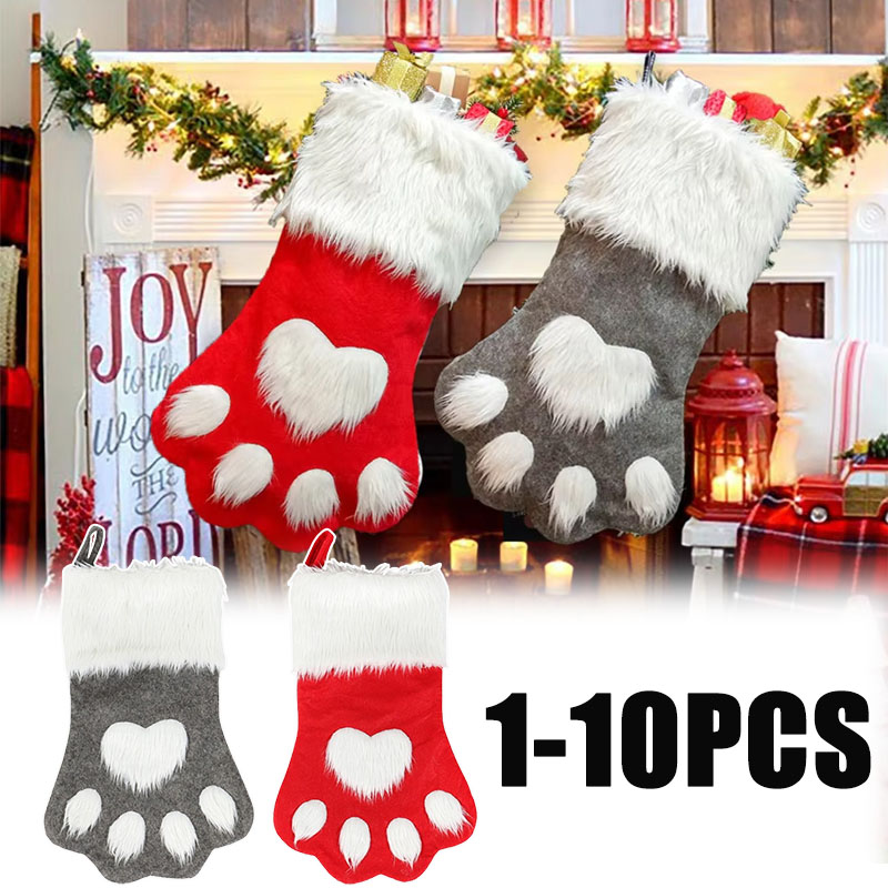 1/3/5/10 Stück Niedliche Große – Christmas Stocking Hanging Bewertung und Preis