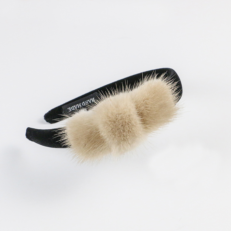 Echte Nerz-Kosmetik-Stirnbände – Ribbon Bow Gift Bewertung und Preis