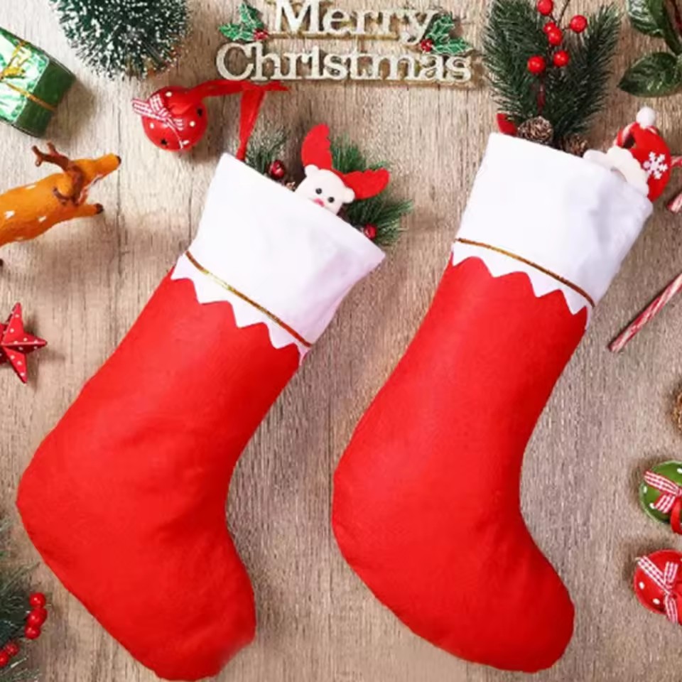 1/3/6 Stück Weihnachtsstrümpfe – Christmas Stocking Hanging Bewertung und Preis
