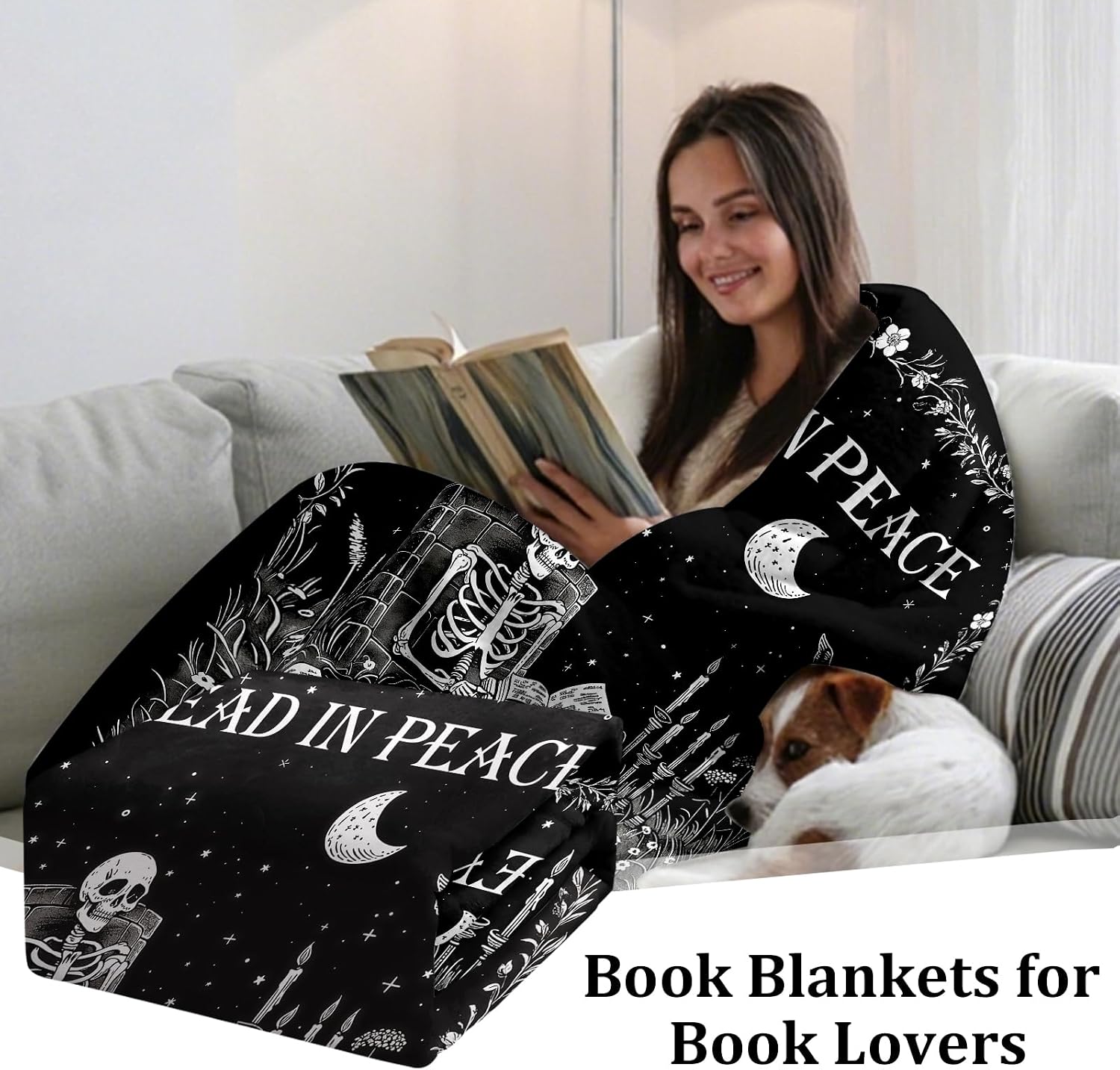 Gotische Geister-Lesedecke, Sk – Christmas Throw Blanket Bewertung und Preis