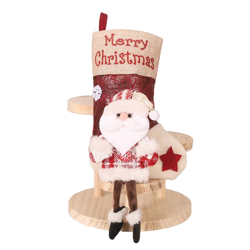 Großer Weihnachtsmann-Weihnach – Christmas Stocking Hanging Bewertung und Preis