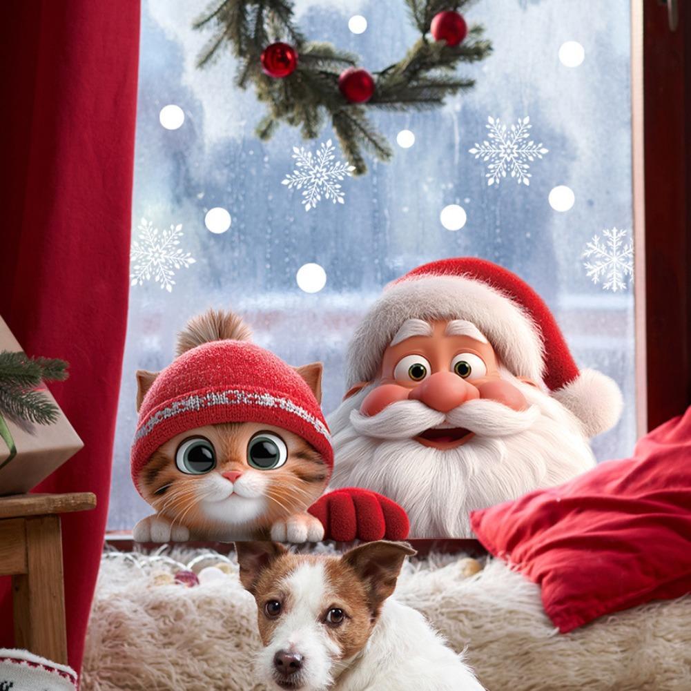 2 Stück Weihnachts-Fensteraufk – Snowflake Window Decal Bewertung und Preis